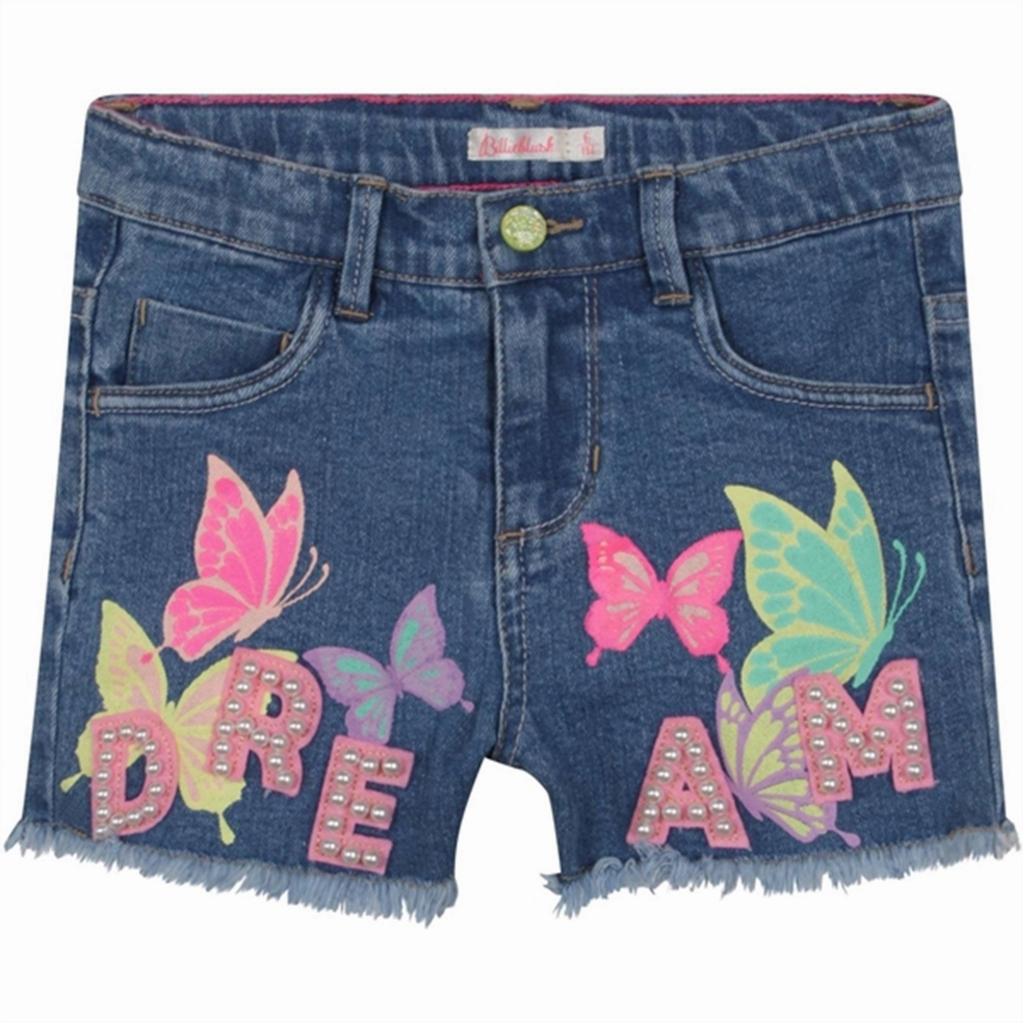 Stylish Design Thermoregulating Fabric Billieblush Denim Shorts Double Stone/Bleach