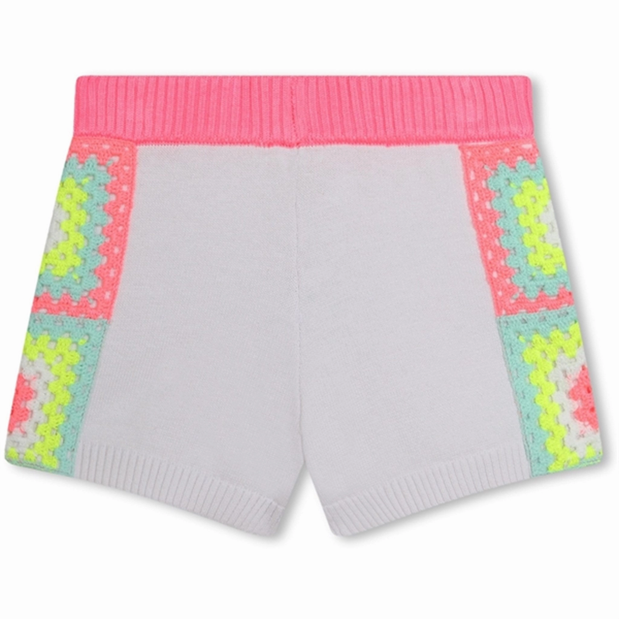 ReflectiveAccents Billieblush White Shorts