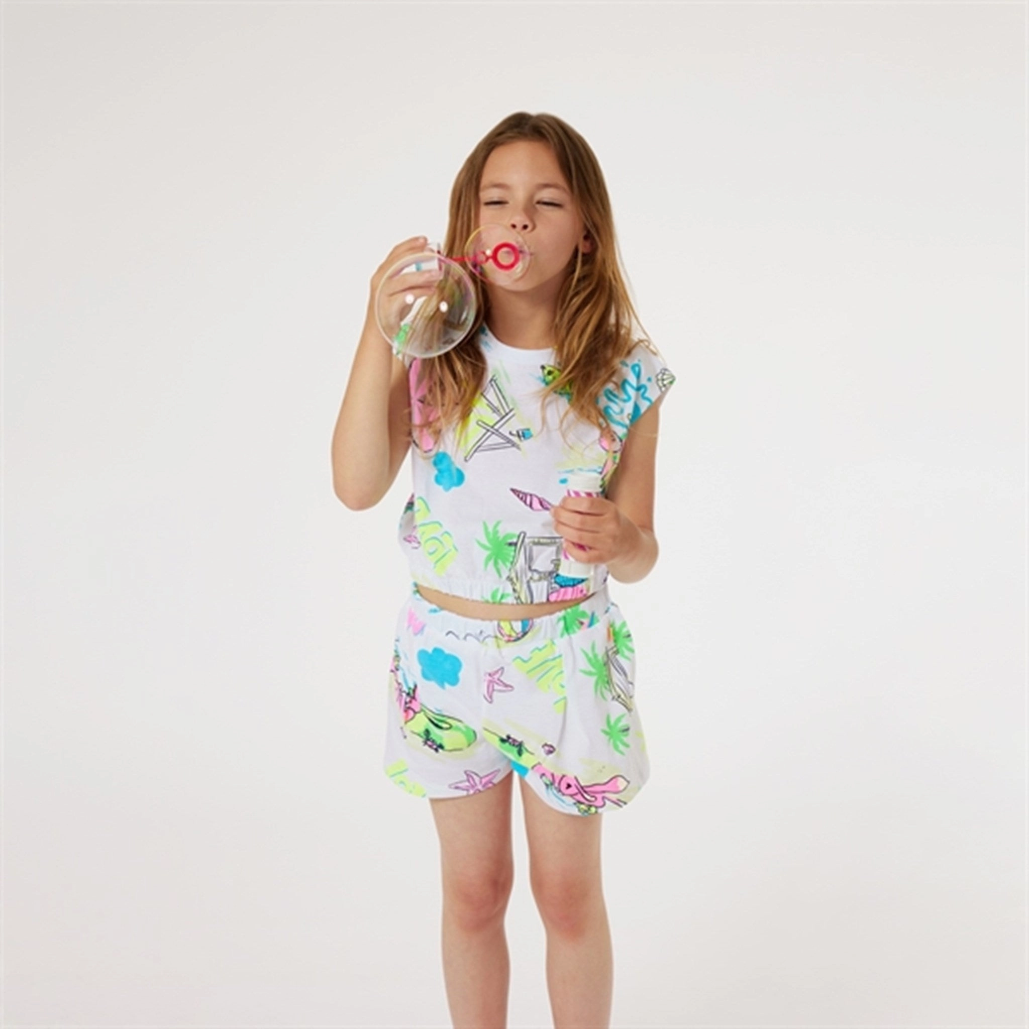 Billieblush White Shorts Ergonomic Pattern Cutting