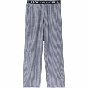 Bj?rn Borg Bb Mini Check 2 Core Pyjamas Pants High-Stretch Shoppers Light Touch