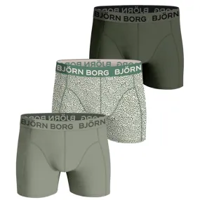 Bj?rn Borg Core Boxershorts 3-pack Multi Minimal Look