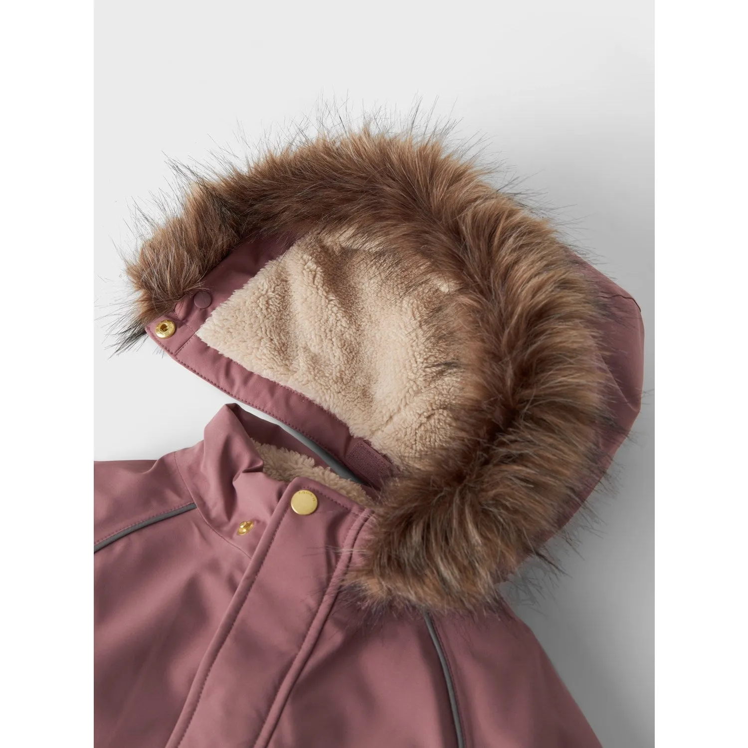 Name It Grape Shake Snow05 Jacket Solid 1Fo VentilatedPanels