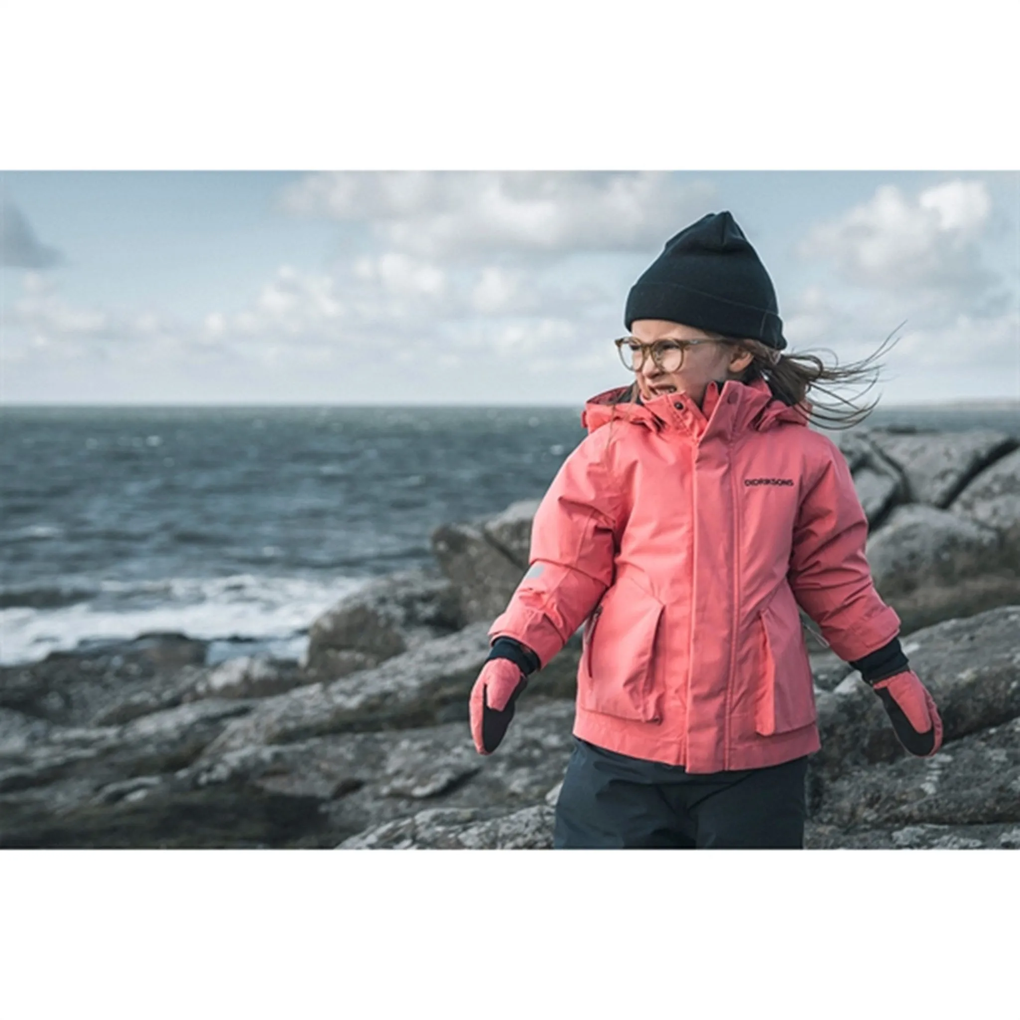 Barrel-Cuff Didriksons Arke Peach Rose Wintersuit