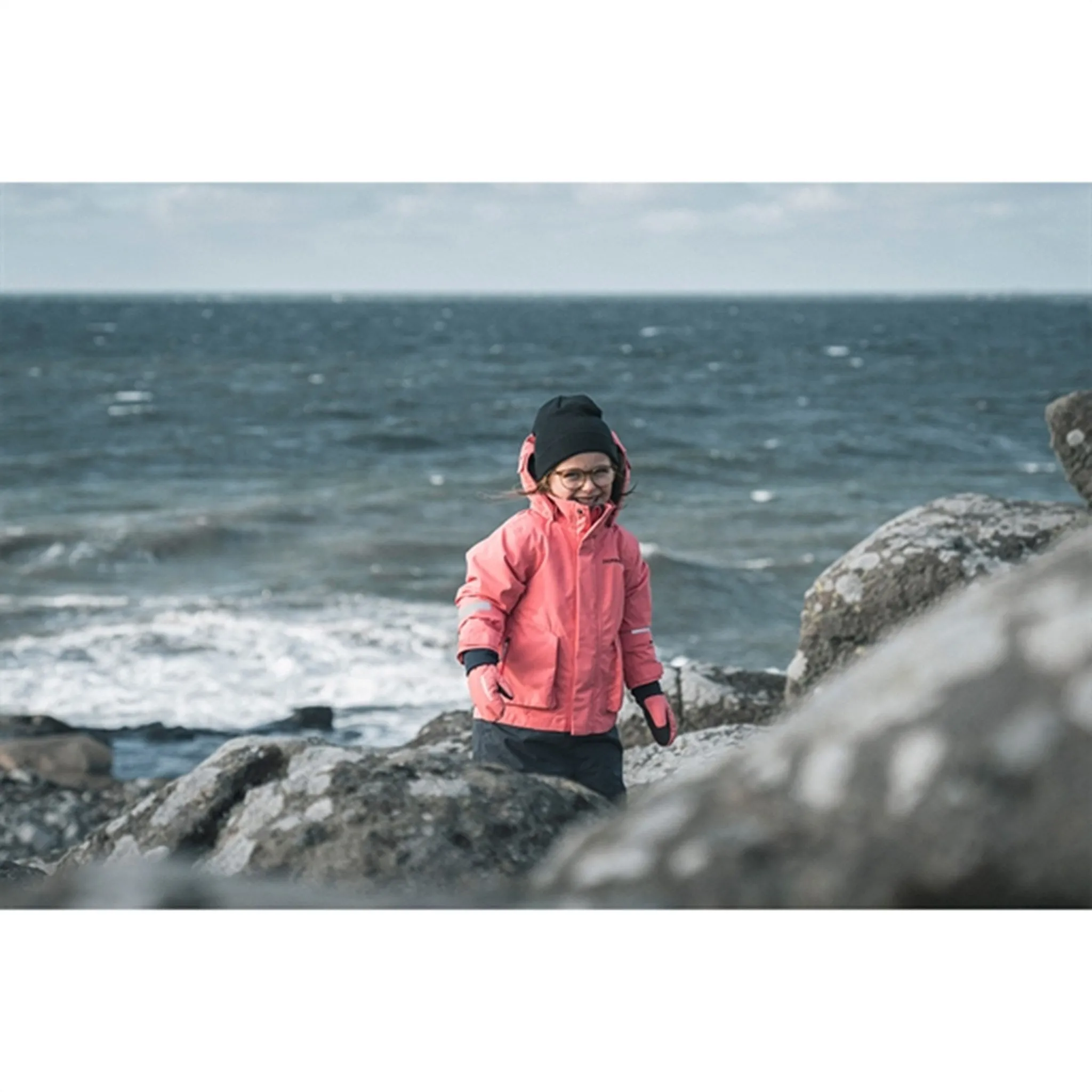 Didriksons Arke Peach Rose Wintersuit Dropped-Waist Soft-Lining