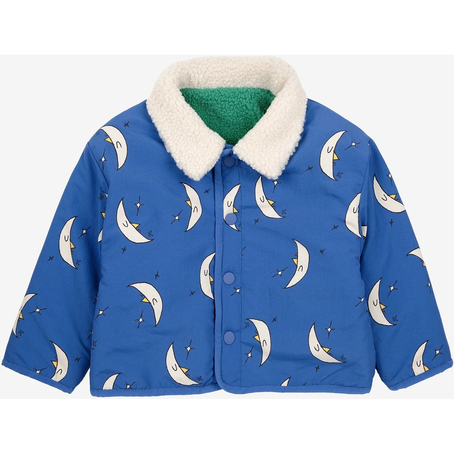 Antiperspirant Fantasize Bobo Choses Blue Beneath The Moon All Over Reversible Jacket