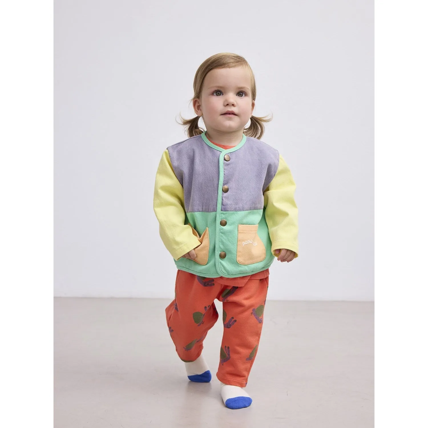 Credit Bobo Choses Multicolor Color Block Woven Jacket