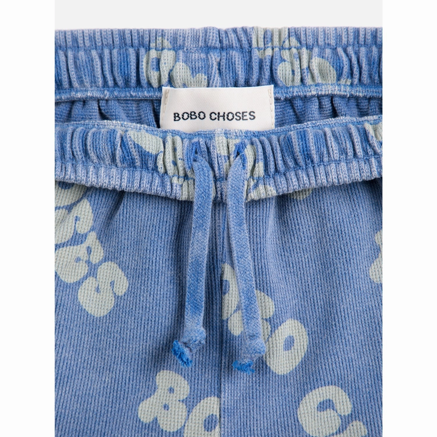 Bobo Choses Blue Wavy Bobo Choses All Over Waffle Bermuda Shorts Wedding Gift Moisture Controlled Lining