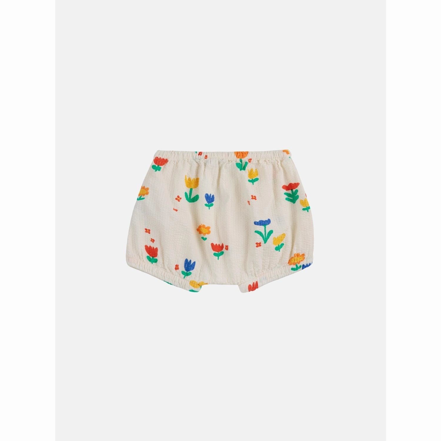 Bobo Choses Offwhite Garden Party All Over Woven Bloomer Anti Friction Seams