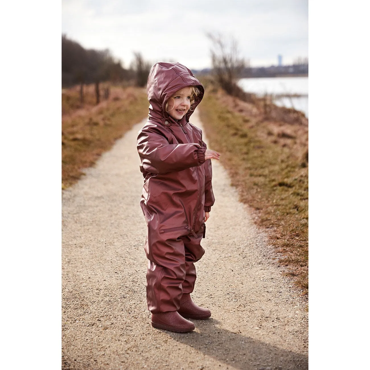 Tonal-Stitching En Fant Andorra rubber snowsuit