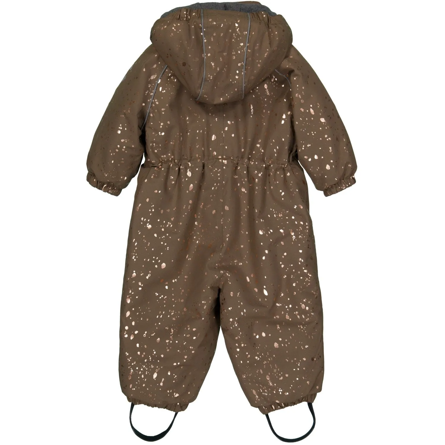 Effortless Street Style Trendy weekend shirt Mikk-Line Chocolate Chip Polyester Suit Glitter