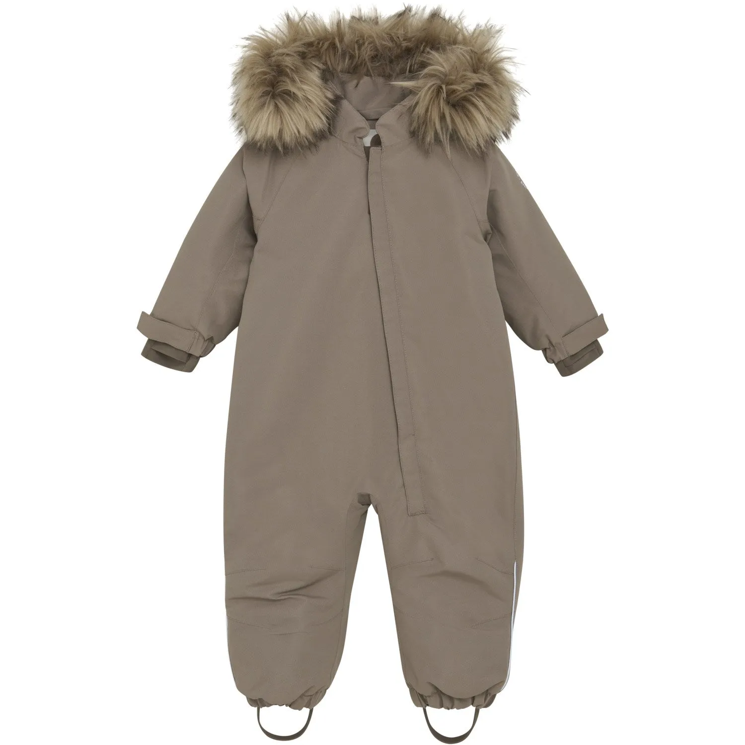 Playful-Detail Chic office attire En Fant Fungi Baby Snowsuit W. Fake Fur