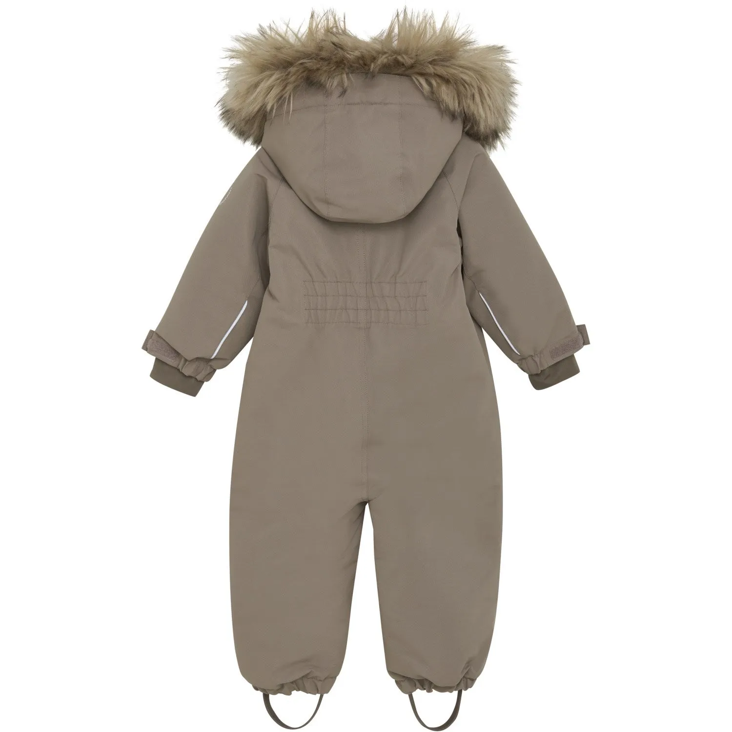 Soft fabric top En Fant Fungi Baby Snowsuit W. Fake Fur