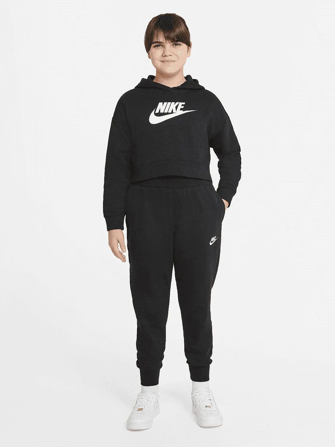 Sportswear Club Hoodie Youth attitude venue Tagless Neck Label