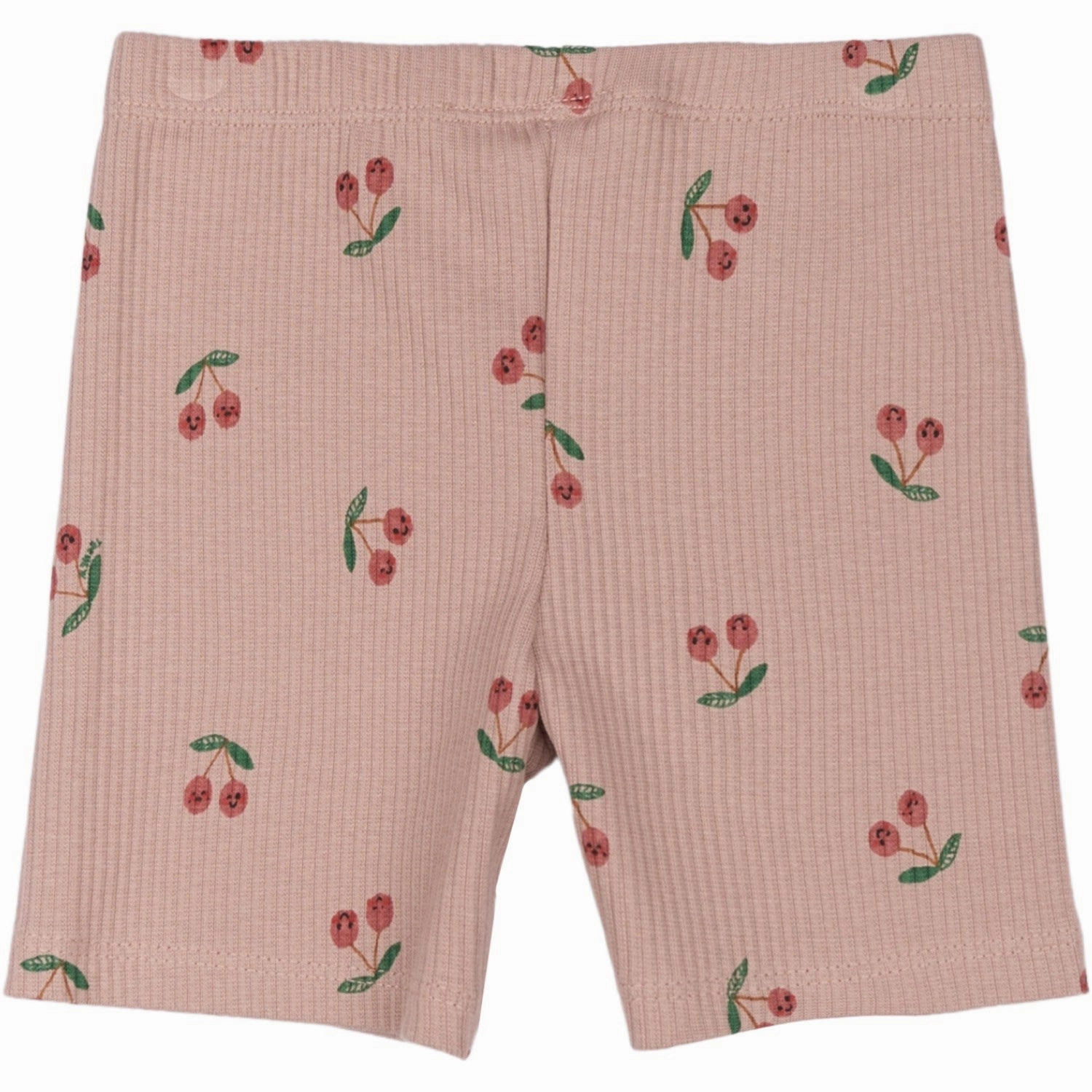 THE NEW Siblings Adobe Rose AOP Oona Tight Rib Shorts sports accessory Stain Resistant Treatment