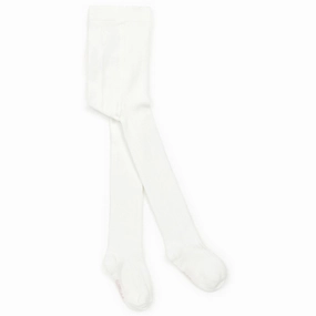 Animal-print-style-attribute BONTON Cream Tights Rib