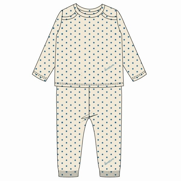 Peaceful Hour BONTON Semi Ciel Pyjamas Set