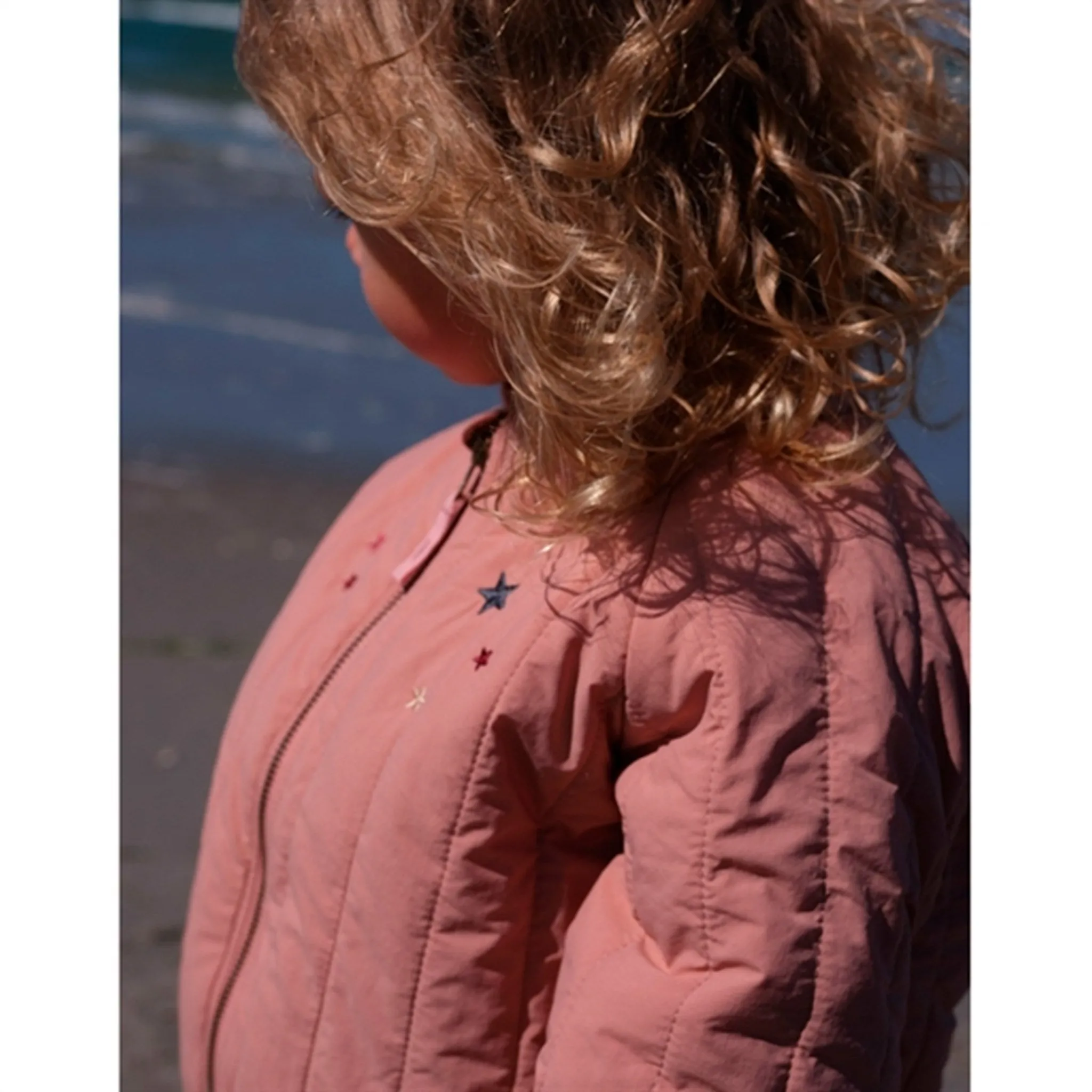 Konges Sl?jd Juno Bomber Jacket Cameo Brown Warning monochromatic