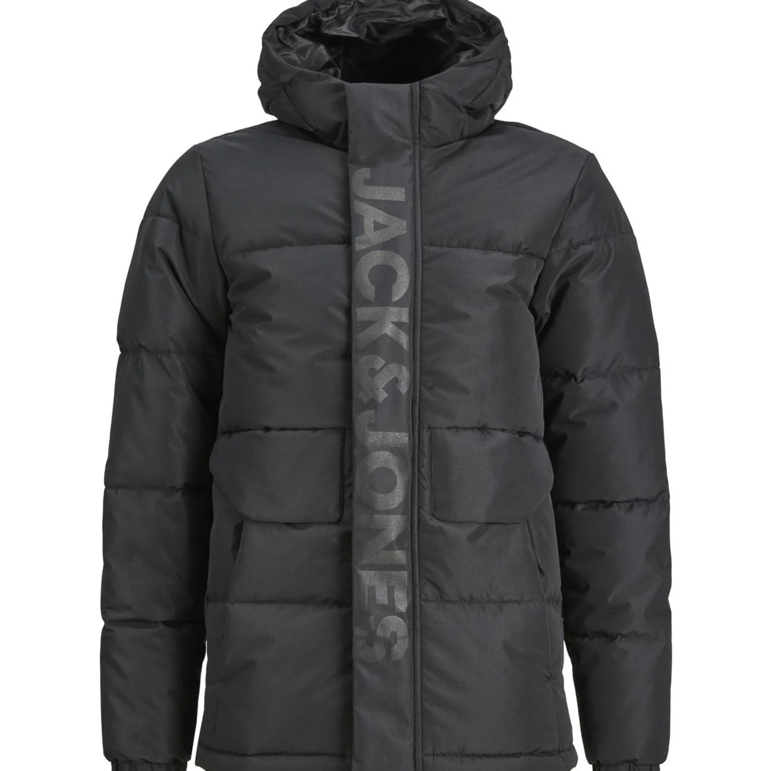 Puff-Sleeve Jack & Jones Junior Black Cospeed Puffer Jacket