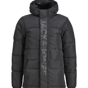Puff-Sleeve Jack & Jones Junior Black Cospeed Puffer Jacket