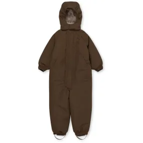 Waist-Cinching Konges Sl?jd Walnut Nohr Snowsuit Solid