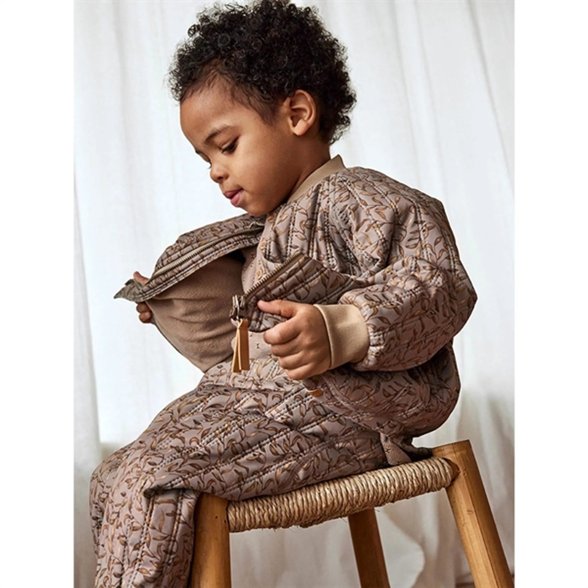 Lil'Atelier Chinchilla Lajuno Quilted Set AOP budget-friendly