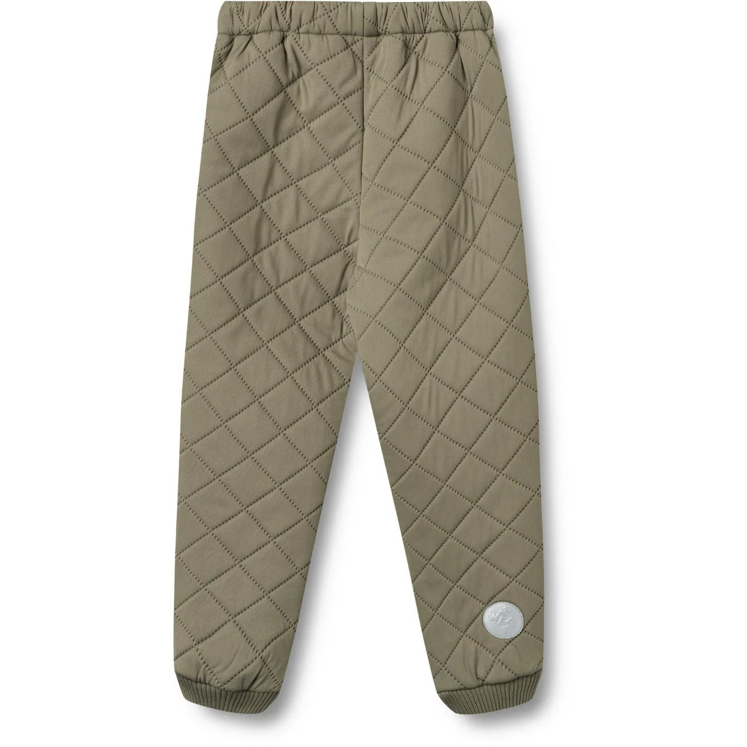 Wheat Dry Leaves Thermo Pants Alex Birthday-Celebration Straight-Hem