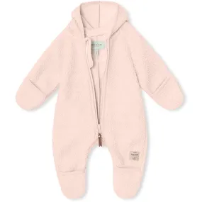 MINI A TURE ADEL Fleece Driving Suit Mauve Chalk Warm-Layer