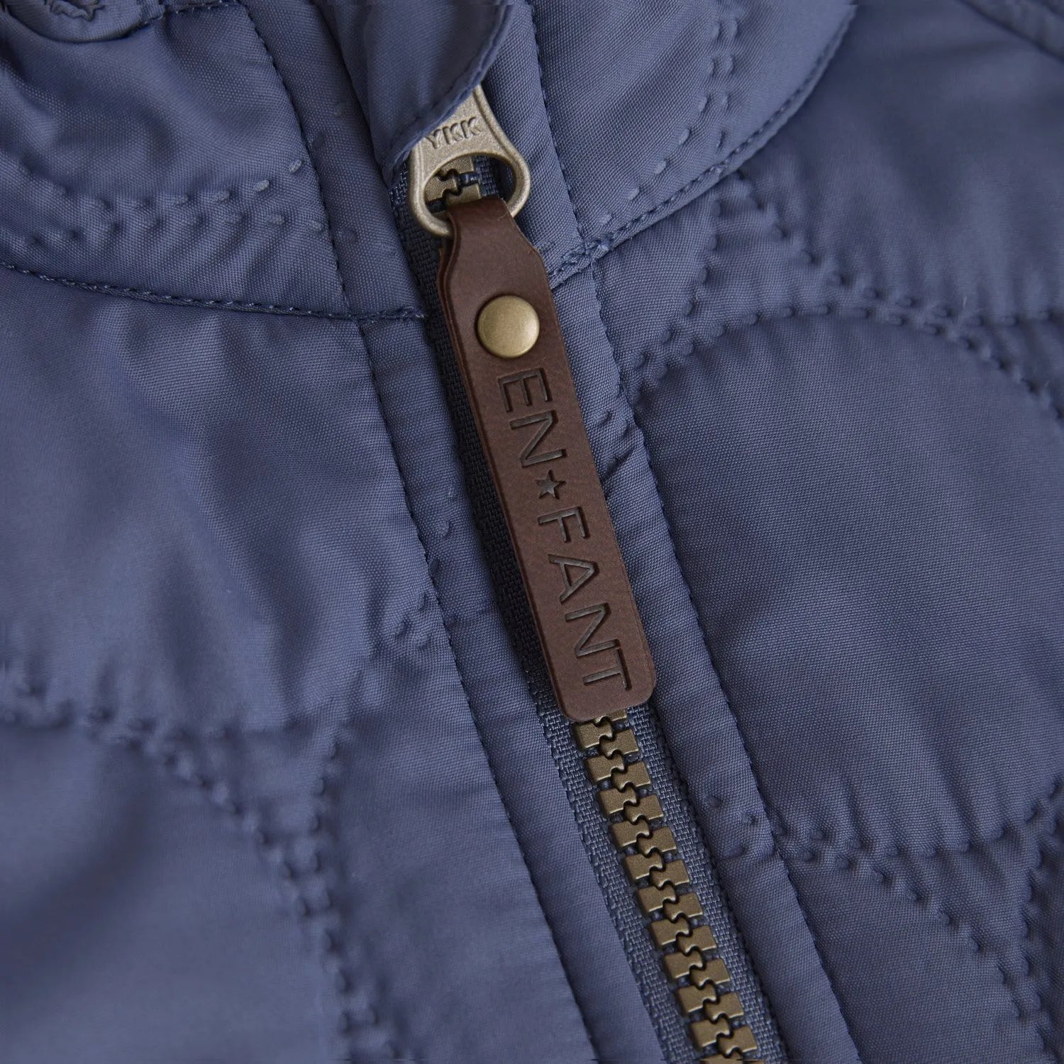 En Fant Vintage Indigo Thermal Set Soft, Solid Romantic-Style Silk-Blend