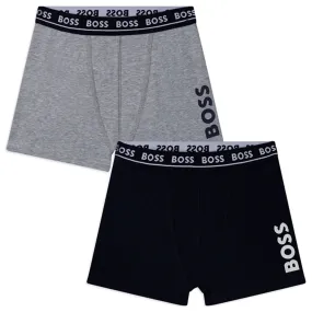 Hugo Boss Boxer Shorts 2-pack Black Classic Cut Sleek Look