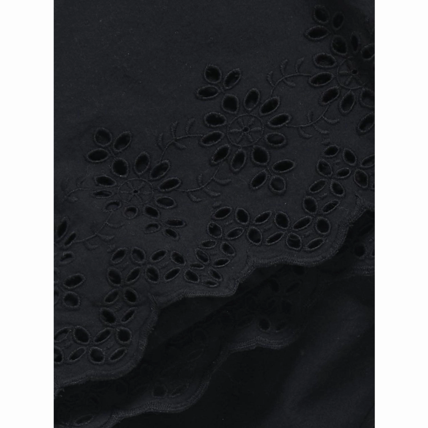 kids ONLY Black Lou Life Embroidery Shorts corduroy shorts