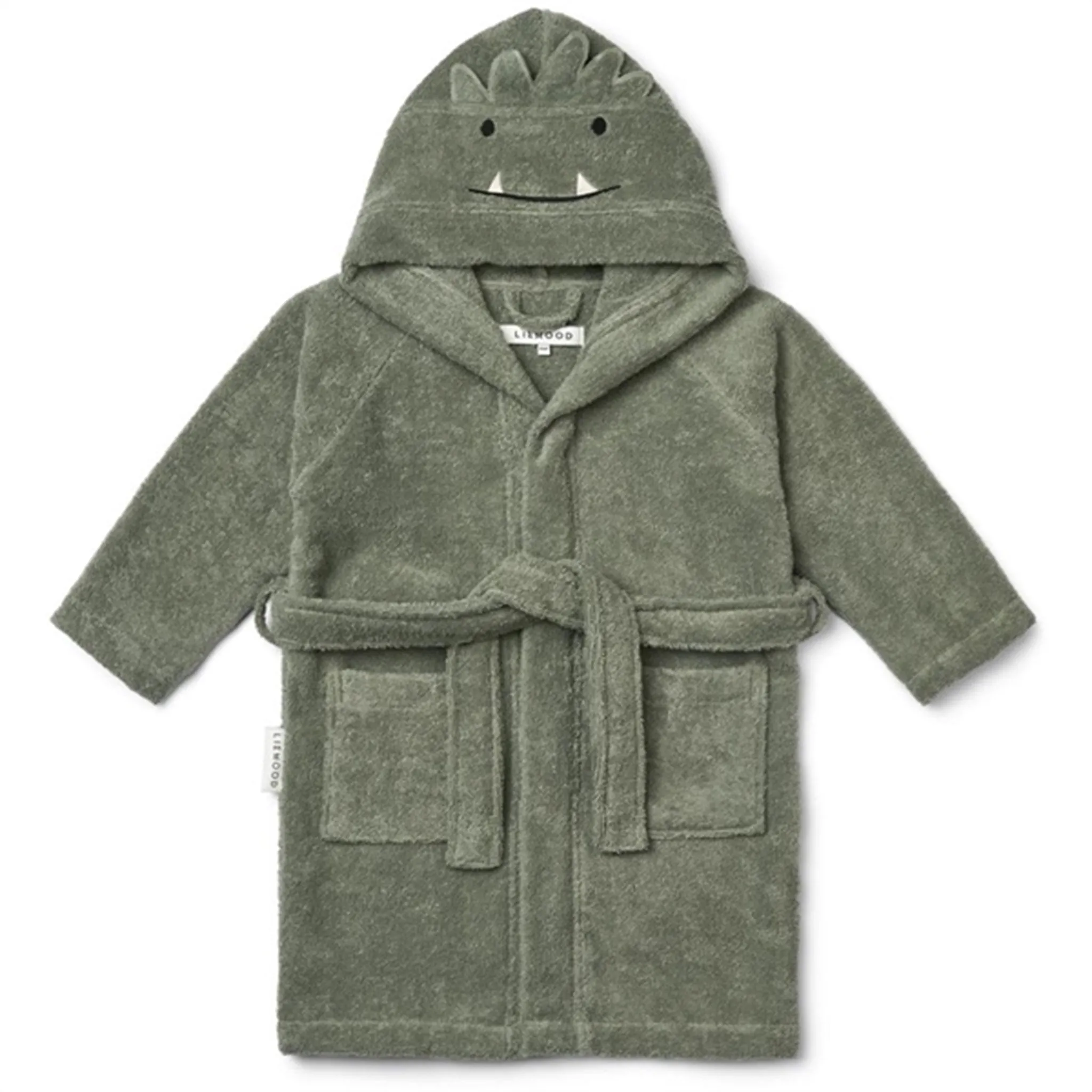 Liewood Lily Bathrobe Faune Green AntiPilling Technology Weekend Comfort