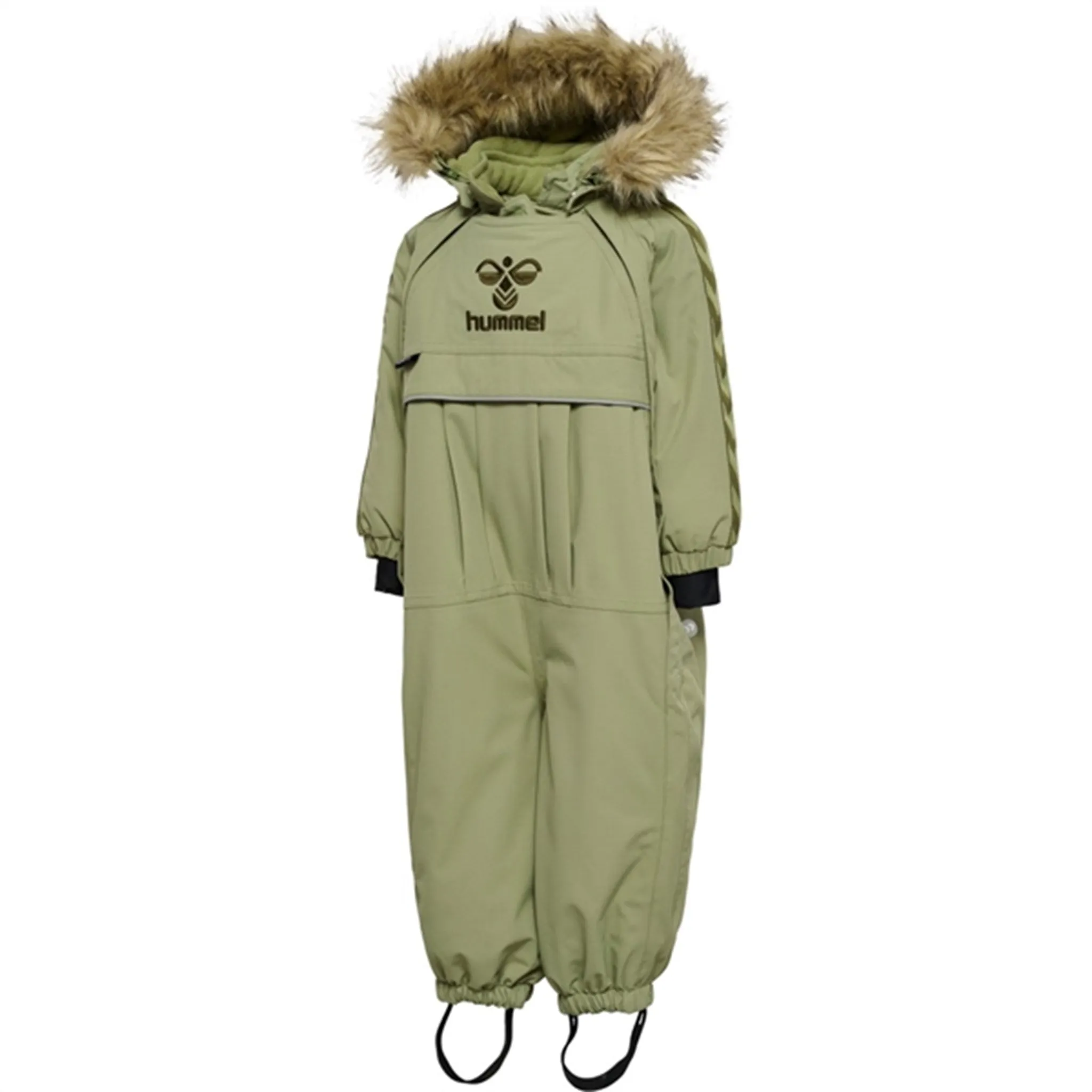 plus-size Vintage-inspired shirt Hummel Snowsuit Moon Tex Oil Green