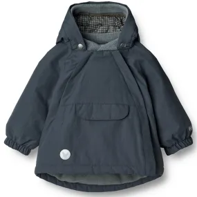 Wheat Jacket Sascha Tech Dark Blue Microfiber Technology TailoredSilhouette