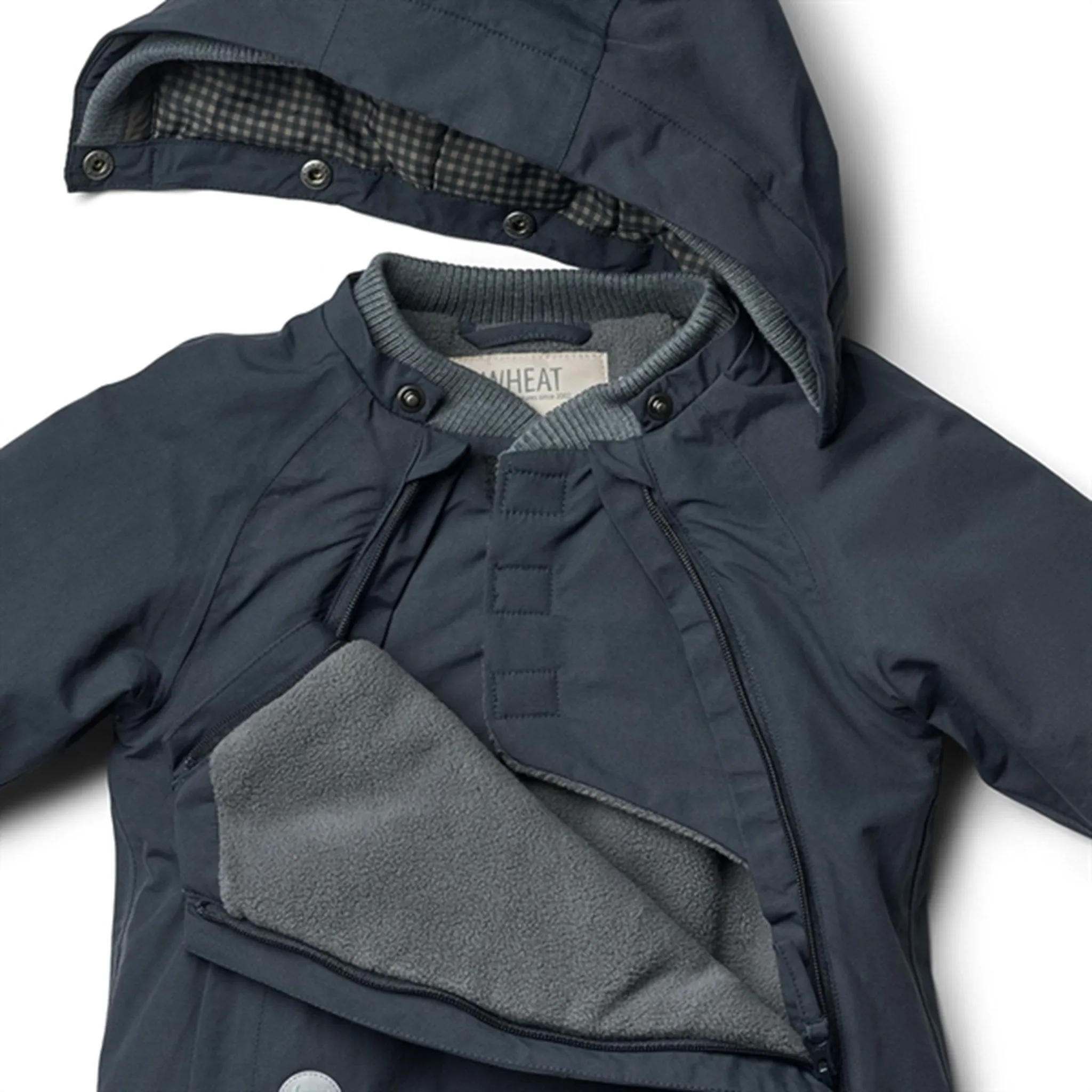 Wheat Jacket Sascha Tech Dark Blue Casual Outdoor Layer Shampoo