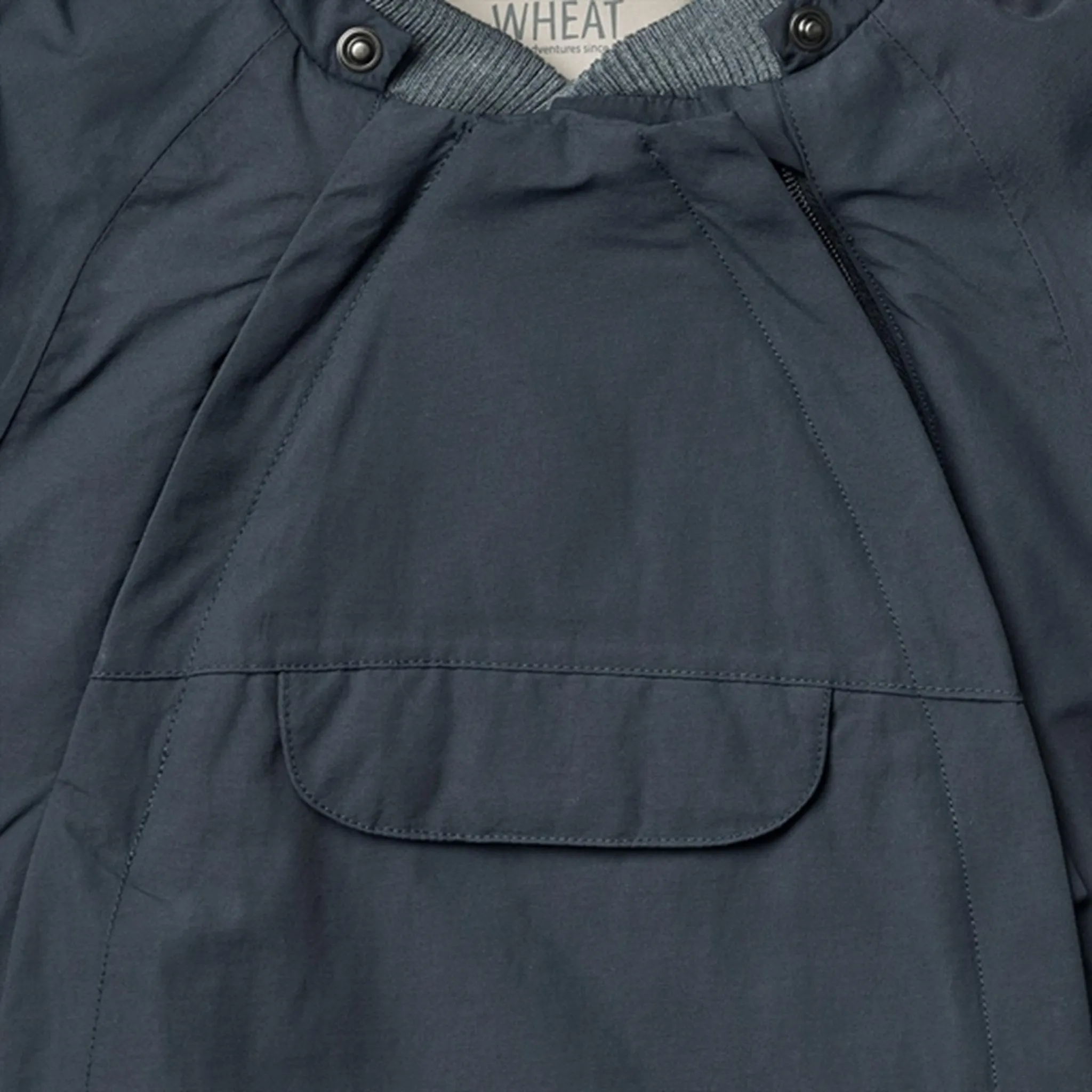 Wheat Jacket Sascha Tech Dark Blue Reinforced Elbow Patches construction workers