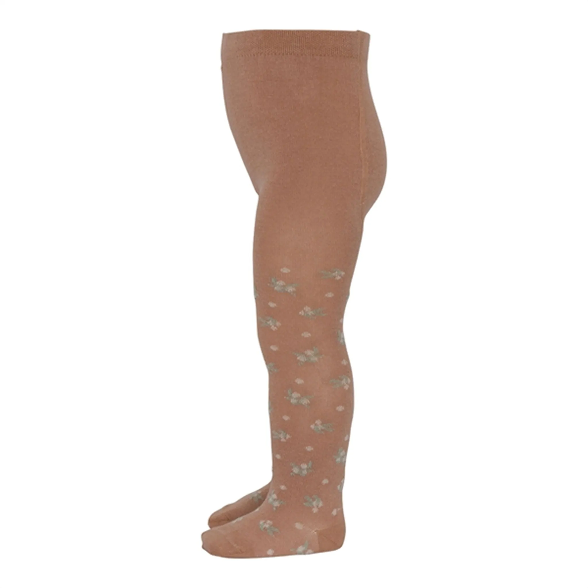 floral Easy to move in MP 37096 Bloom Tights 858 Tawny Brown