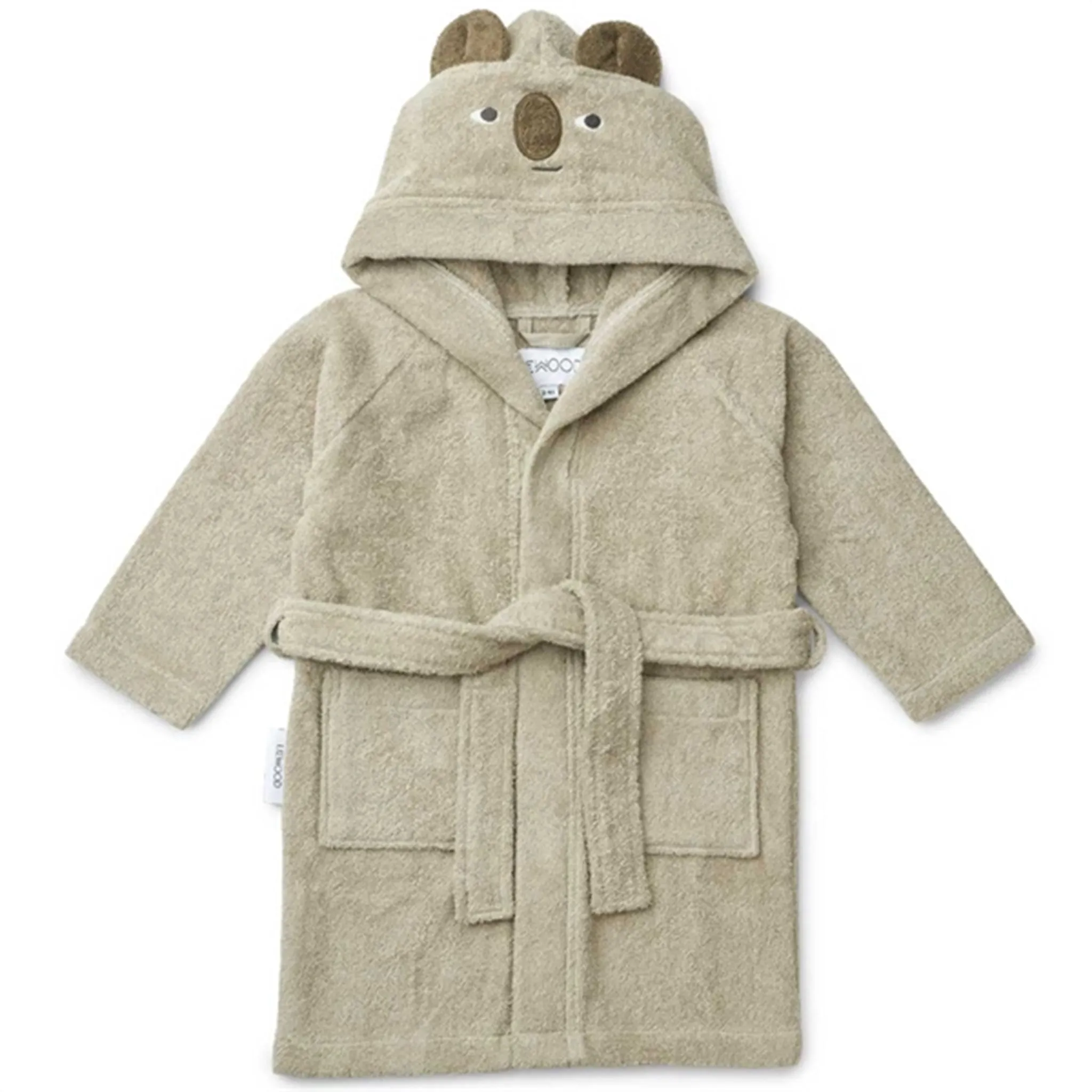 Buttery Soft Texture Quiet Mornings Liewood Lily Bathrobe Koala/Mist