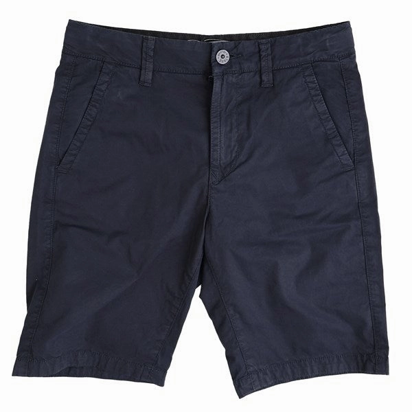 Stone Island Bermuda Shorts Navy Blue Breathable Liner