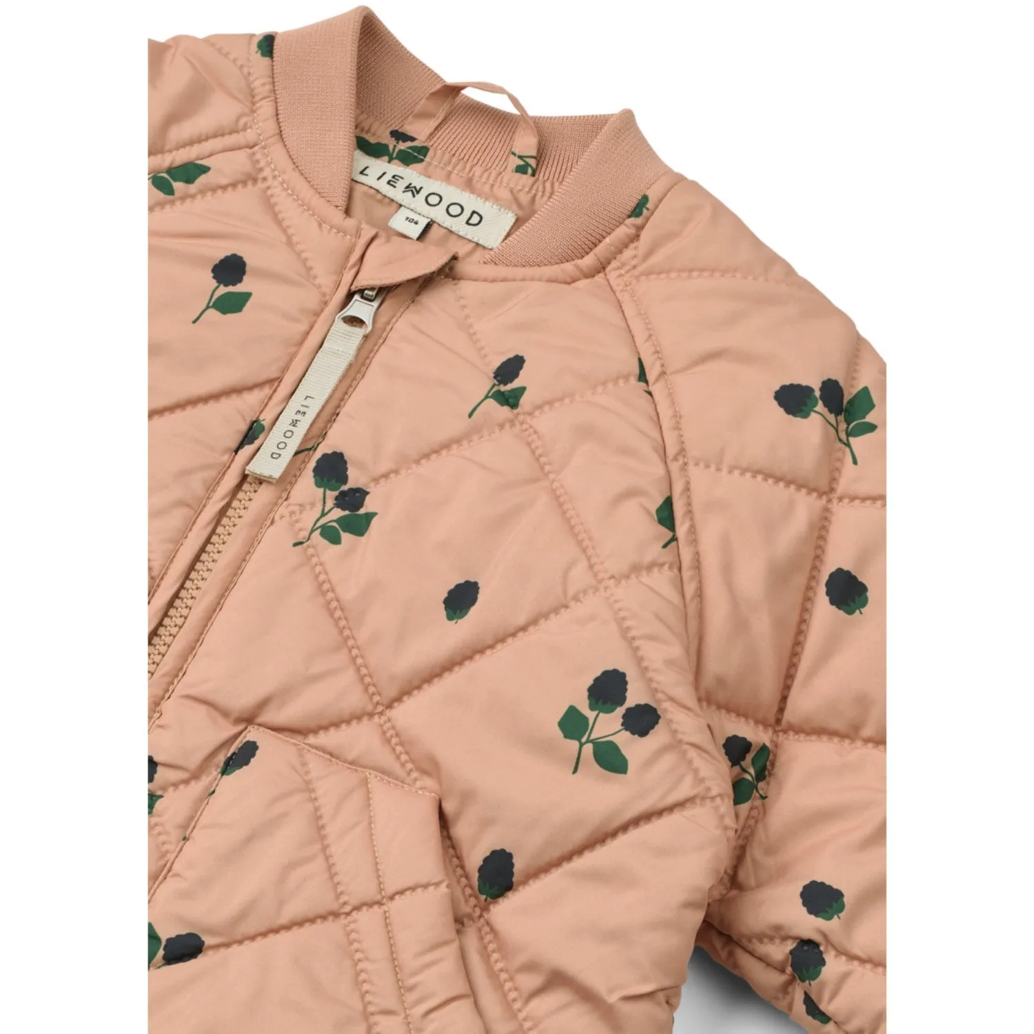 LIEWOOD Berry / Pale Tuscany / Embroidery Zella Thermo Set Tunic-Length