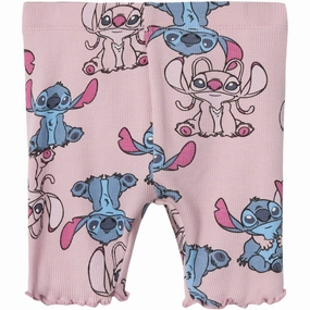 Name It Cameo Pink Asbina Stitch Shorts dungarees Comfort Cushion