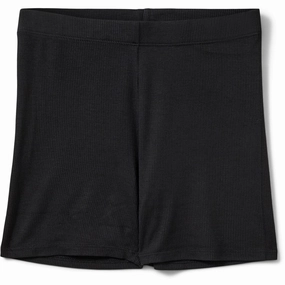 Antibacterial Teflon Coated Finish Sofie Schnoor Black Nevasy Rib Shorts