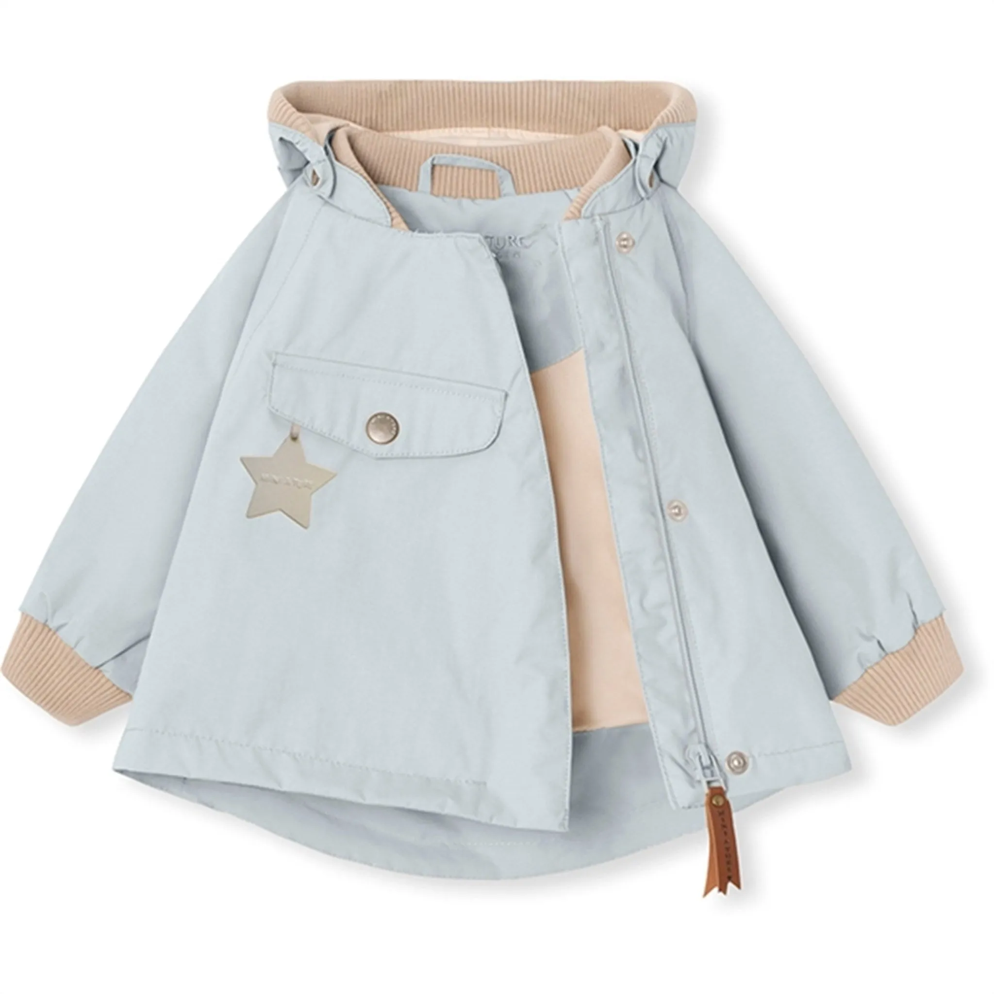 Loose MINI A TURE WAI Spring Jacket Pearl Blue