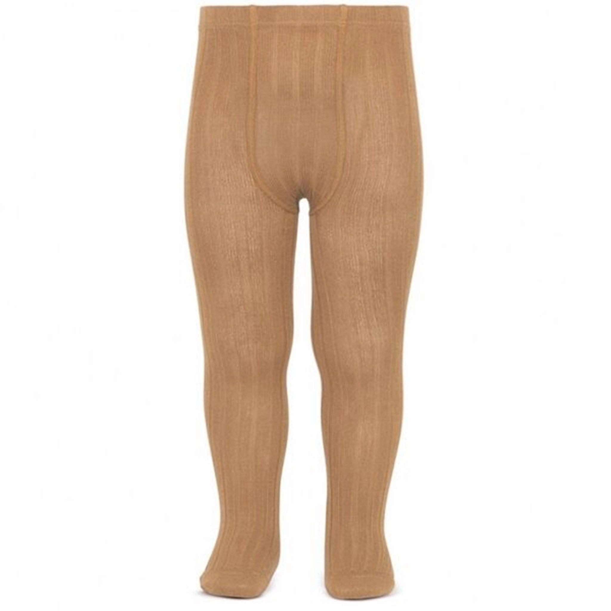 Bohemian style Fat C??ndor Tights Rib Camel