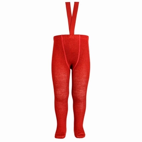 C??ndor Tights Wool Cauldron Bright Color Ruffled