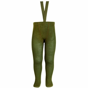 Chic Look Lounge Wear C??ndor Tights Wool Moss