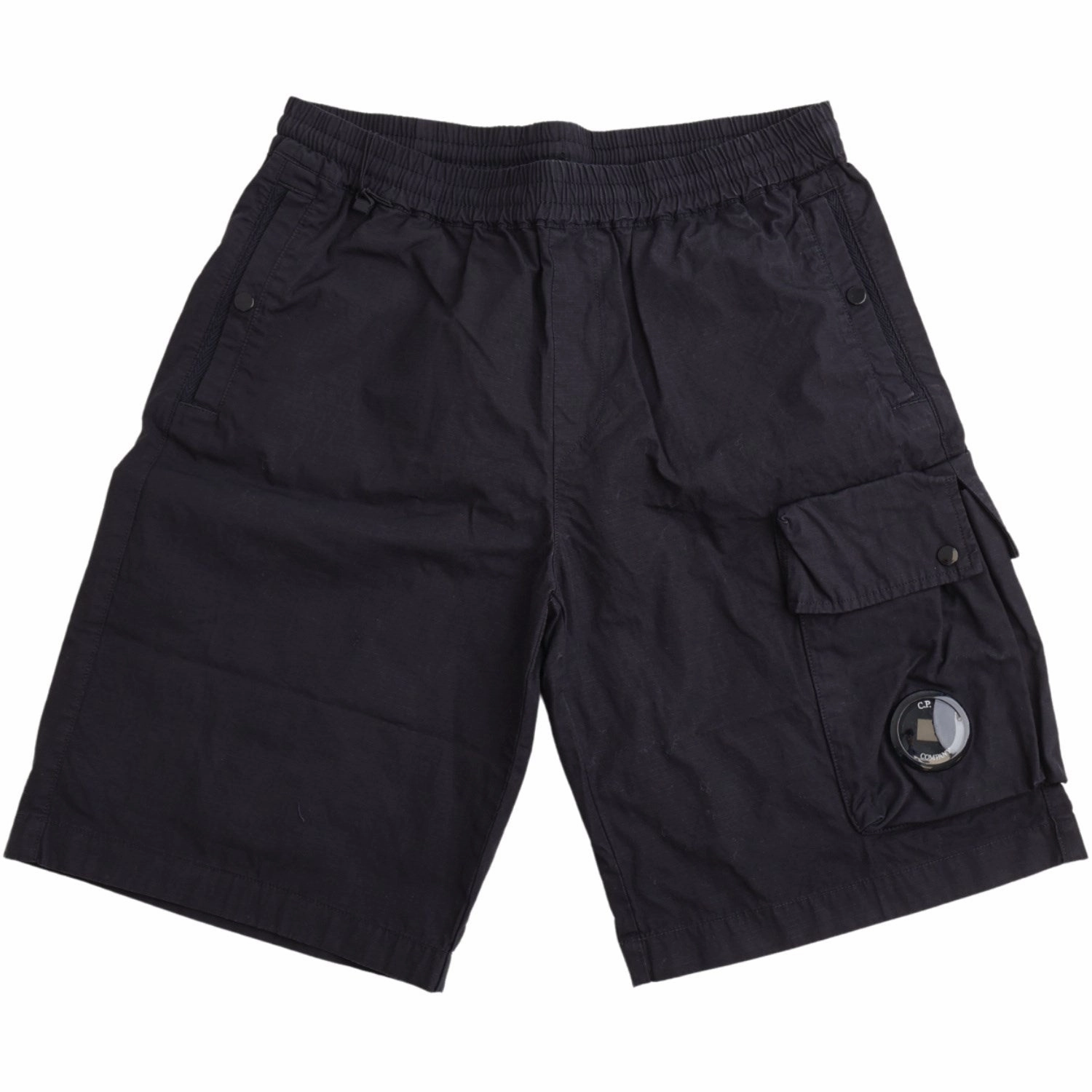 corduroy shorts C.P. Company Black Bermuda