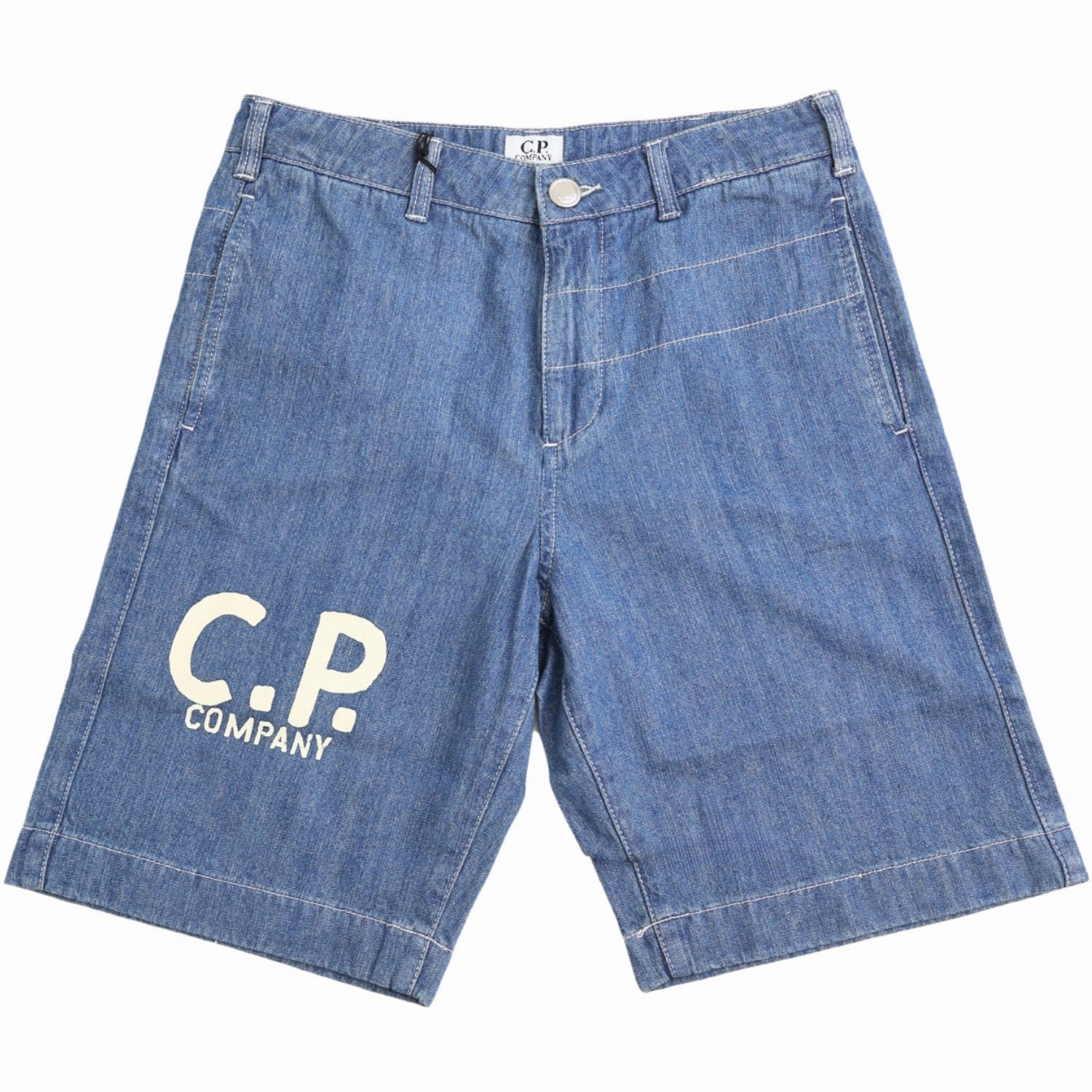 Soft Lining C.P. Company Indigo Blue Bermuda Denim