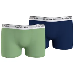 Calvin Klein Boxershorts 2-pack Springfern/Boldblue Dry Comfort Stay Active