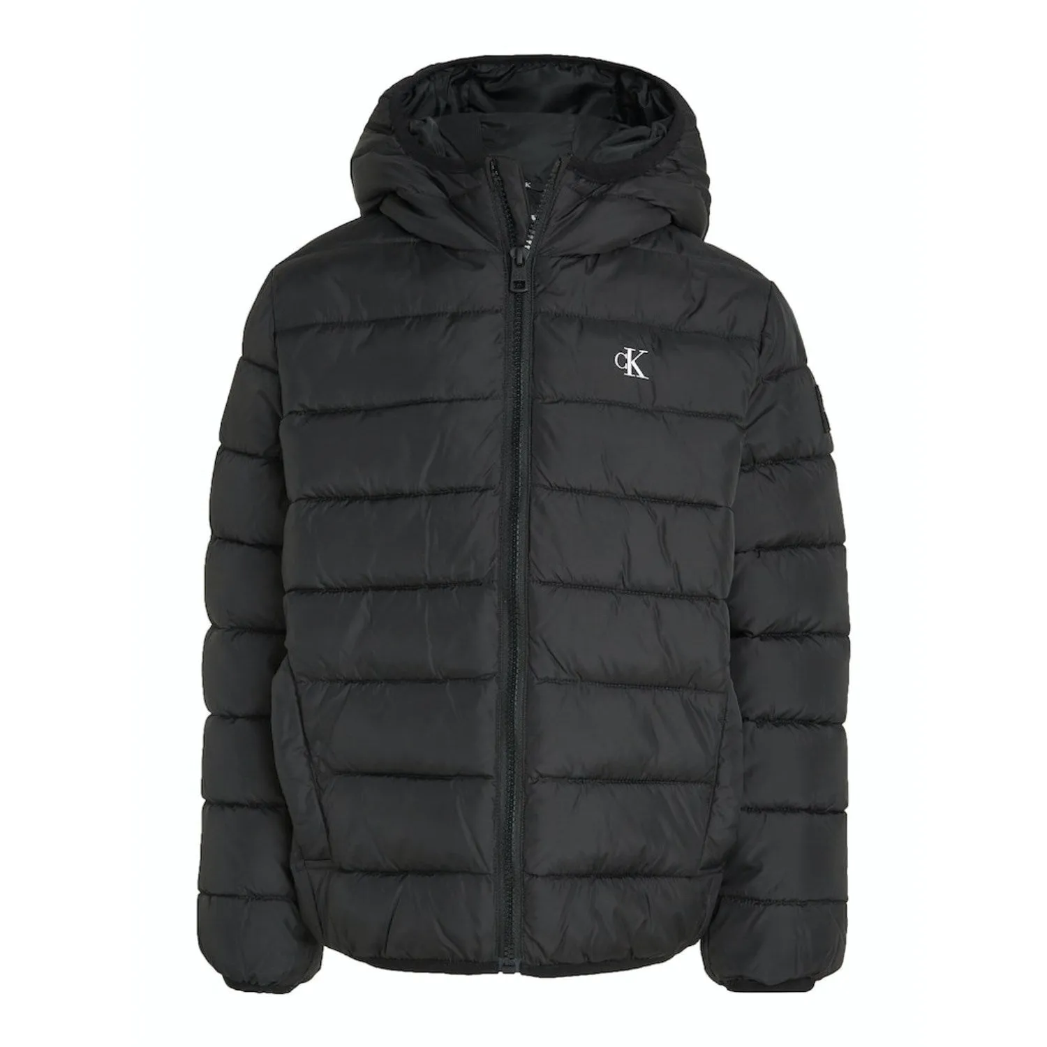 Calvin Klein Ck Black Inst. LAndo Light Padded Jacket pilots Pin