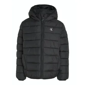 Calvin Klein Ck Black Inst. LAndo Light Padded Jacket pilots Pin